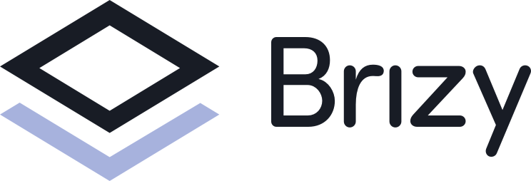brizy logo light bg